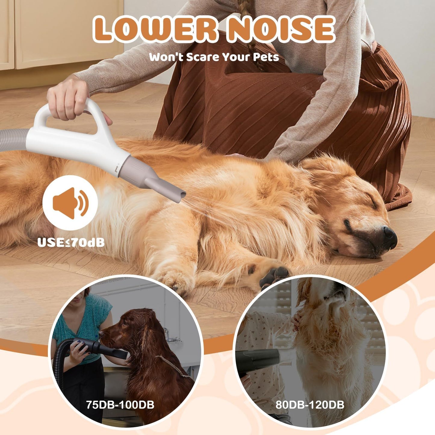 Negative Ion Dog Hair Dryer