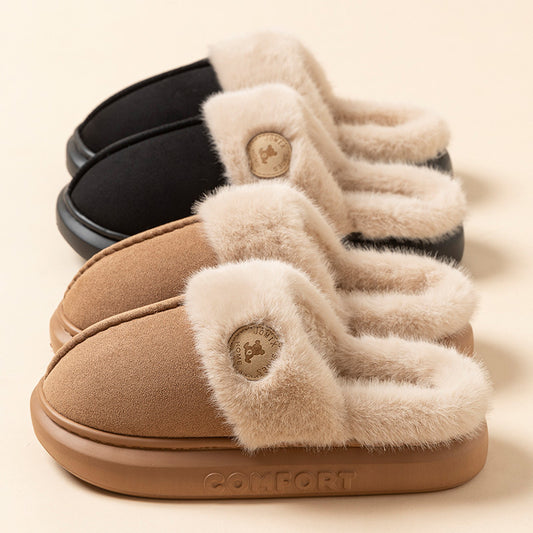 Plush Slippers For Women Men