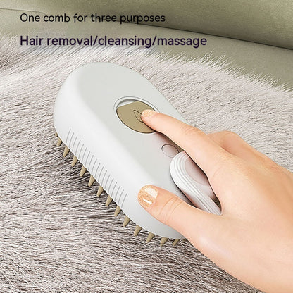 Dog Brush 3 In 1 Electric Spray Cat Hair Brushes For Massage