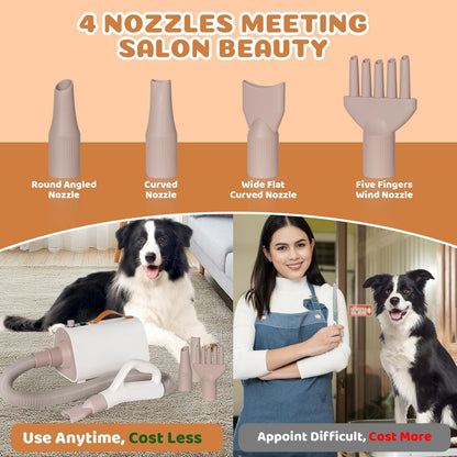 Negative Ion Dog Hair Dryer