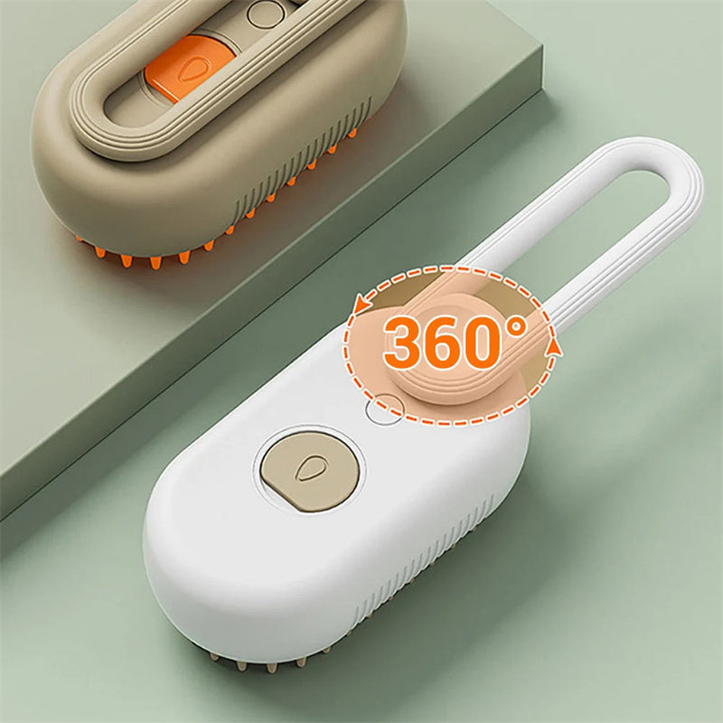 Dog Brush 3 In 1 Electric Spray Cat Hair Brushes For Massage